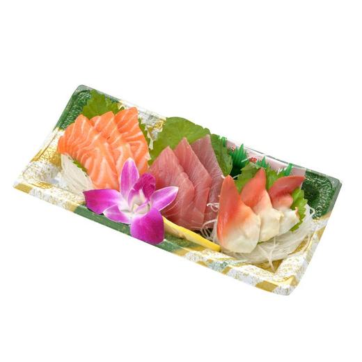 ３点刺身 （三文鱼+金枪鱼+北极贝）/份 商品图2