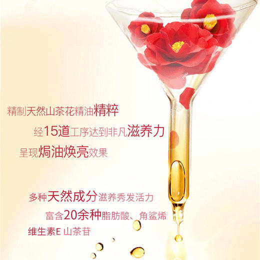舒蕾柔润植萃香氛山茶花发膜500ml 商品图3