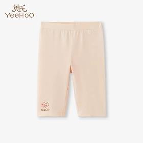 英氏女童长裤子夏季新款女宝宝薄款休闲裤防蚊裤YRKDJ2P380A