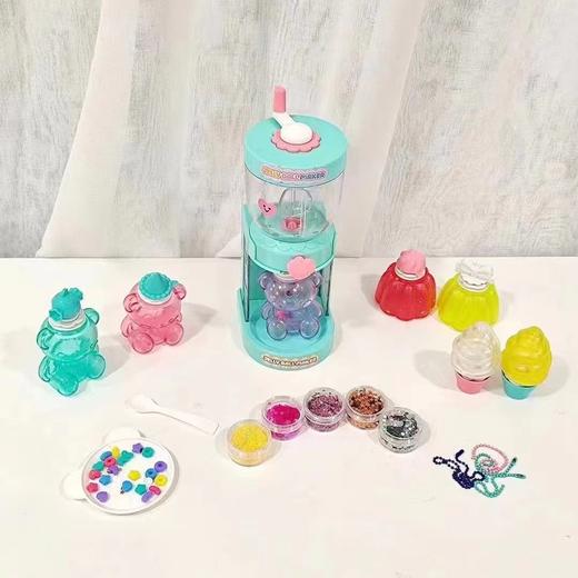 mimiworld创意解压神器女孩手工制作DIY闪闪果冻球挂件发泄捏捏球 商品图3