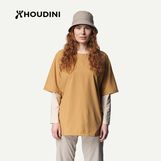 HOUDINI胡丁尼 Weather Tee 气候 男女同款户外速干短袖T恤159784 商品图0