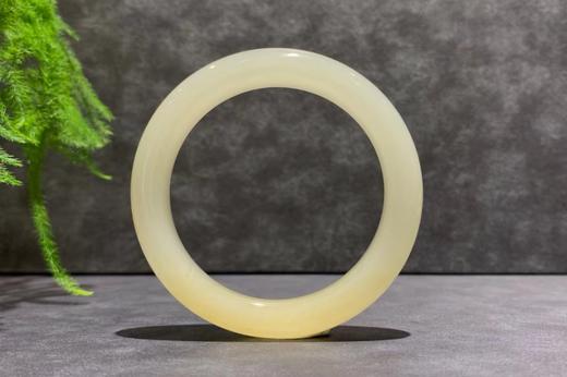 【御珠宫坊】白玉手镯54.5mm 商品图1