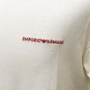 EMPORIO ARMANI 阿玛尼 男士字母刺绣徽标棉质圆领短袖T恤 米色 3D1TN3 1JOCZ 0165 商品缩略图3