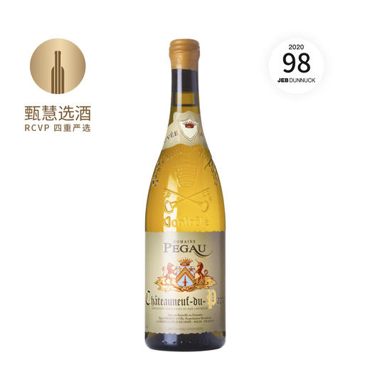 佩高酒庄教皇新堡节奏白葡萄酒 2021 Domaine Du Pegau Chateauneuf Du Pape Cuvee A Tempo Blanc 商品图0