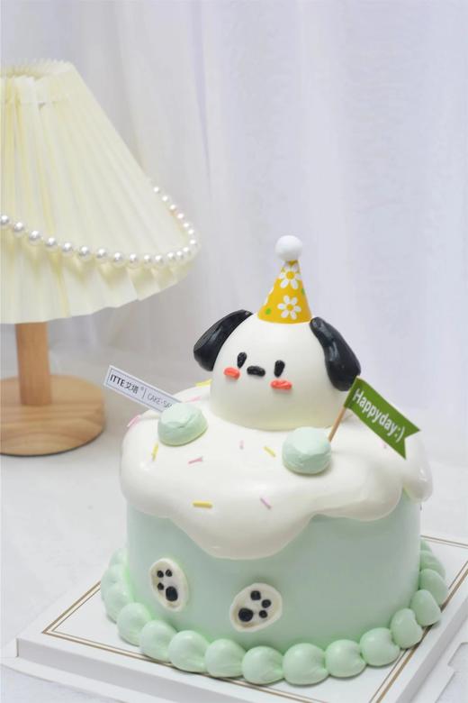 【可爱修勾】动物奶油、新鲜水果夹心、戚风蛋糕胚；摸摸修狗头，万事不用愁~可爱到舍不得吃！ 商品图1