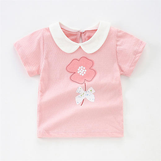 捡漏！49.9/3件【超多款！A类精梳棉】宝宝纯棉短袖T恤婴儿女童夏装薄款童装0岁1男童上衣3小童半袖儿童短袖-QQ 商品图4