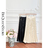BeQueenStory【春风折扇】轻奢时尚烫金面料收腰显瘦百搭垂感半身裙 商品缩略图0