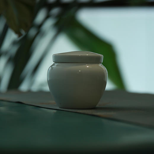 淼森花境 | 白瓷茶叶罐 茶器茶具 商品图3