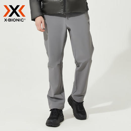 X-BIONIC 恒星软壳裤男 抓绒保暖秋冬户外防泼水加绒软壳裤24920N 商品图0