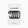 and wander mini carabiner set 迷你登山扣套装 挂扣五枚装 商品缩略图2