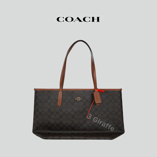 COACH蔻驰 托特包单肩手提包 女款5696 #美国直邮 商品图3