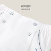 英氏白色短裤梭织男女宝宝23年新款夏季透气薄款裤子YRKEJ2P351A 商品缩略图1