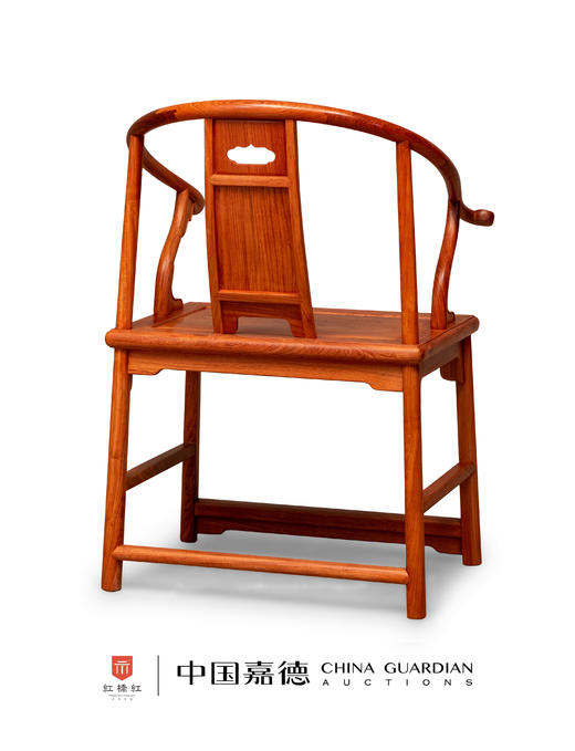 红桥红  家具严选  缅甸花梨（大果紫檀）【安思远攒靠背圈椅】 商品图3