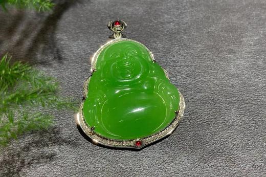 【御珠宫坊】金镶碧玉佛 商品图4