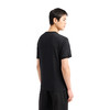 EMPORIO ARMANI 阿玛尼 男士徽标刺绣和罗纹饰边轻质平纹针织圆领短袖T恤 黑色 3D1TN3 1JOCZ 0033 商品缩略图2