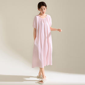 康妮雅女式短袖睡裙421622504