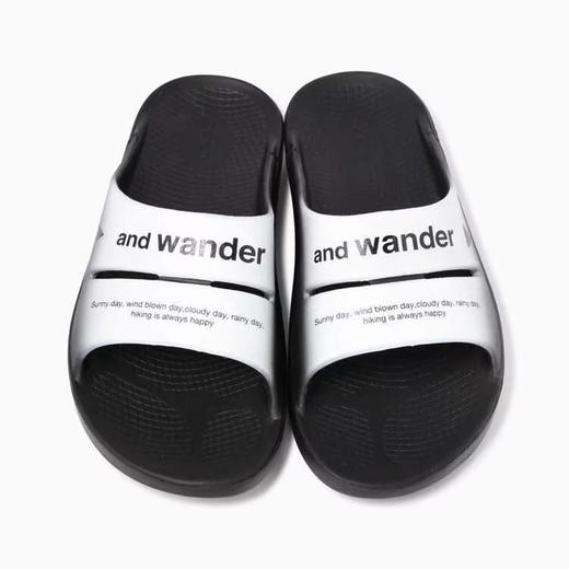 and wander × oofos OOahh recovery sandal 联名款户外运动拖鞋 商品图1