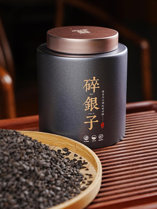 【茉莉碎银子】新鲜茉莉花+12年陈云南勐海特级普洱熟茶碎银子 好花配好茶 罐装500g  拍5罐送1罐 商品图1