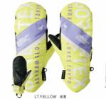 24/25ASHRAM手套PROFILE LOGO MITT浅黄 商品图0