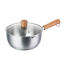 初世间三层钢雪平锅18cm(带盖)MP3CG18DG