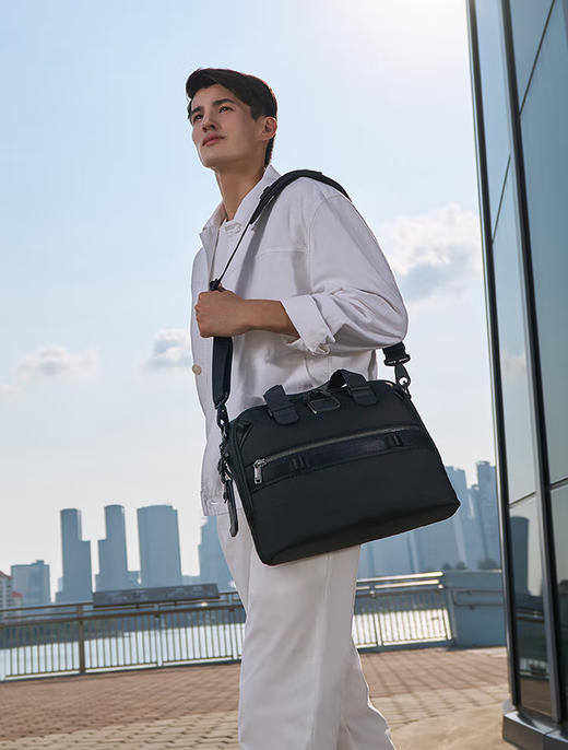 TUMI 公文包男  0232748D-F 黑色.【刻字后发出的商品，不支持退换货服务】 商品图1