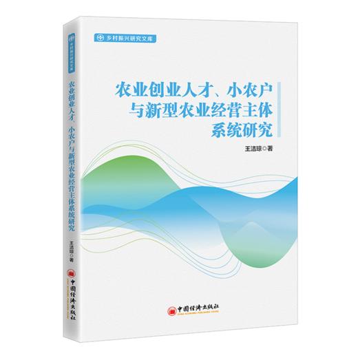 农业创业人才、小农户与新型农业经营主体系统研究 王洁琼  中国经济出版社 商品图0