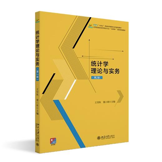 统计学理论与实务（第2版） 王雪秋，董小刚 主编 北京大学出版社 商品图0