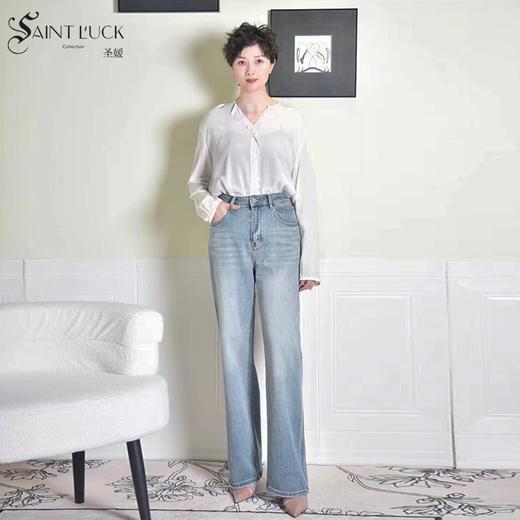 SAINT L’UCK/圣媛女装时尚牛仔裤SA124C18 商品图0