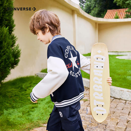 CONVERSE 春 大童小童 儿童童装夹克 CNVN-FQ-F854 商品图5