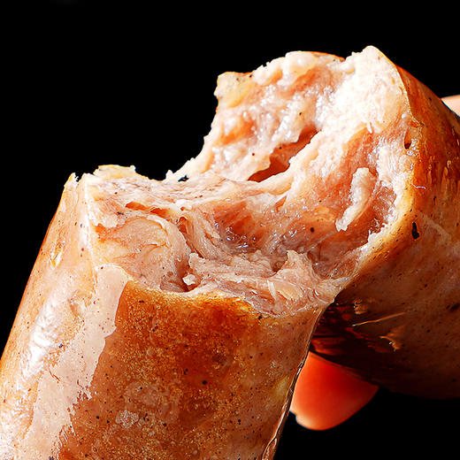 甄选黑猪肉爆汁烤肠原味400g*3 商品图2