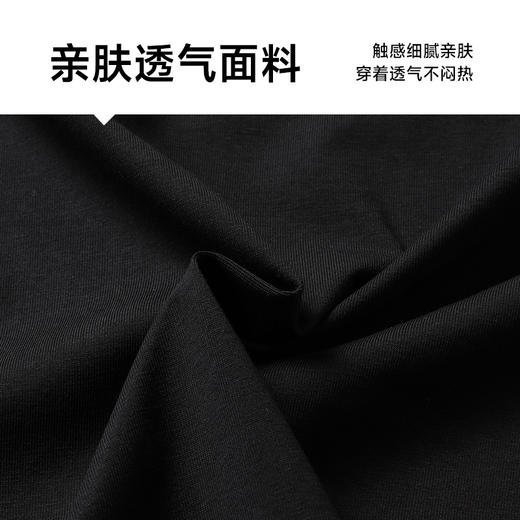 【Q】【新款DWP】大依优型大码短袖T恤圆领加肥加大男士大号弹力透气舒适夏季半袖 商品图3