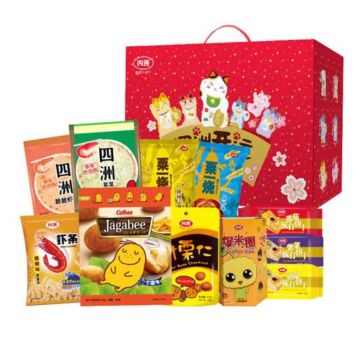 四洲开运零食礼371克 商品图0