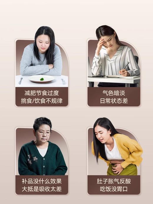 pepe猫-大树伯伯/人参山药八珍粉 养胃早餐冲饮薏仁芡实人参140g 商品图4