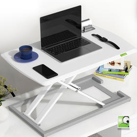 桌上升降台 站立办公【 谷歌、保时捷、北京三甲医院 合作品牌 】米乔气动桌上桌 极简美学 健康高效 hz