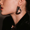【范冰冰&张含韵&胡杏儿&袁娅维&吉克隽逸&管乐同款】Mordern Art 现代艺术时期 | 银色水纹耳环 商品缩略图1