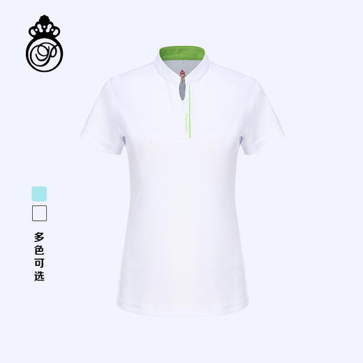 BNS-305B(PROSIMON高尔夫春夏女款透气小立领短袖T恤） 商品图0