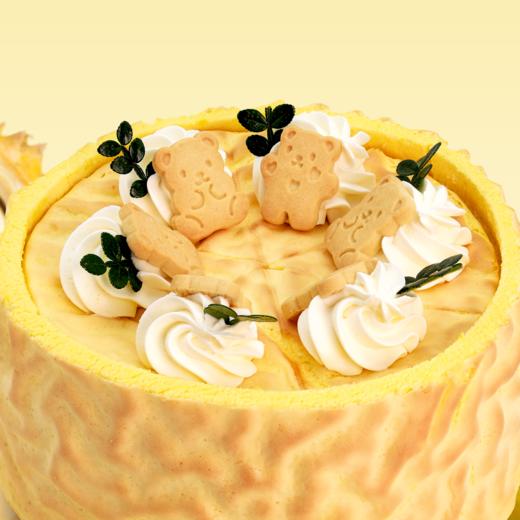 糯糯虎皮爆浆榴莲（表面小熊饼干颜色随机） 商品图1