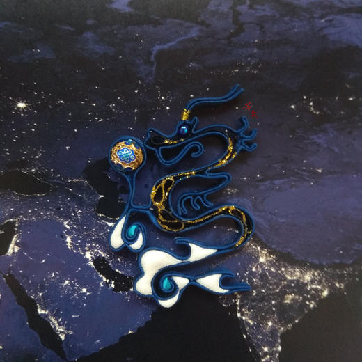 龙盘扣胸针○芳意旗袍○芳意旗袍 商品图5