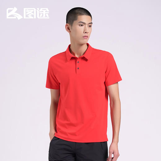 Senselead森力/男式短袖POLO（速干） SSAJJ810307 商品图2