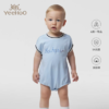 英氏男女宝三角蛤23夏季新品连体衣短蛤衣包屁衣爬服YRHDJ2P326A 商品缩略图0