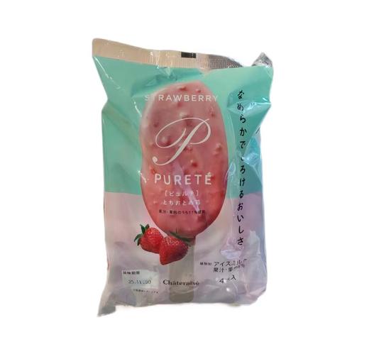 莎得徕兹醇甑草莓冰淇淋4个装 商品图0