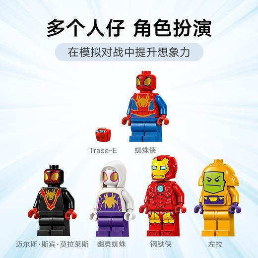 乐高积木L10794乐高得宝大颗粒系列4蜘蛛侠战队总部 商品图4