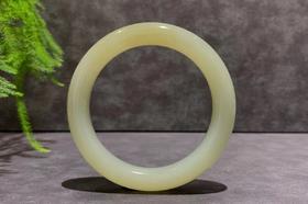 【御珠宫坊】青白玉手镯54.5mm