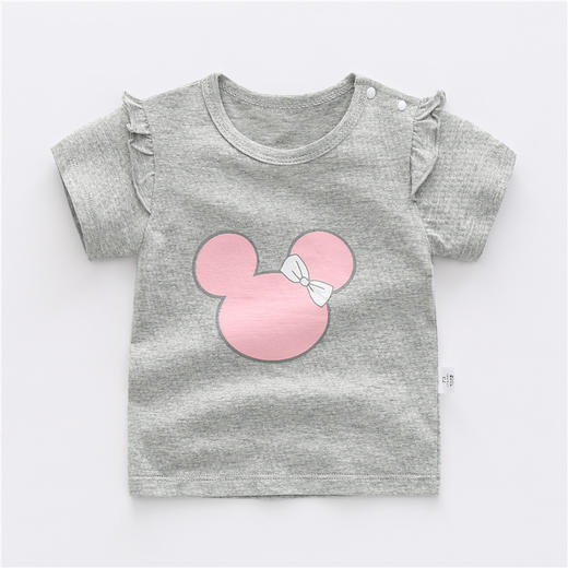 捡漏！49.9/3件【超多款！A类精梳棉】宝宝纯棉短袖T恤婴儿女童夏装薄款童装0岁1男童上衣3小童半袖儿童短袖-QQ 商品图6