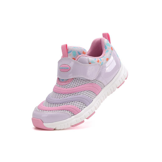 足行健按摩鞋男宝女宝毛毛虫防滑透气魔术贴免系带儿童机能鞋-宝贝计划 商品图2