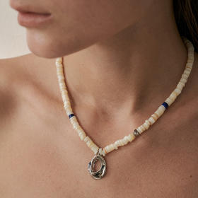 monSecret 碎贝风穴项链