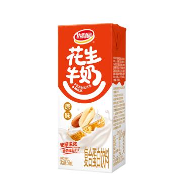达利园花生牛奶 植物复合蛋白饮料早餐奶250ml*24盒手提整箱春游野餐 商品图3