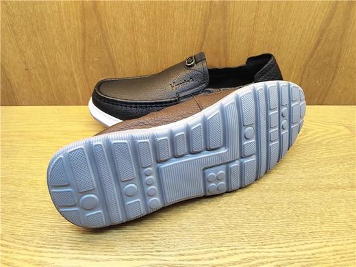 豪行春季新款12155875纯皮真皮商务休闲男鞋皮鞋单鞋专柜正品 商品图3