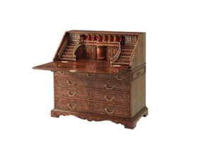 精致的大阶梯古典秘书桌，出自斯宾塞家族