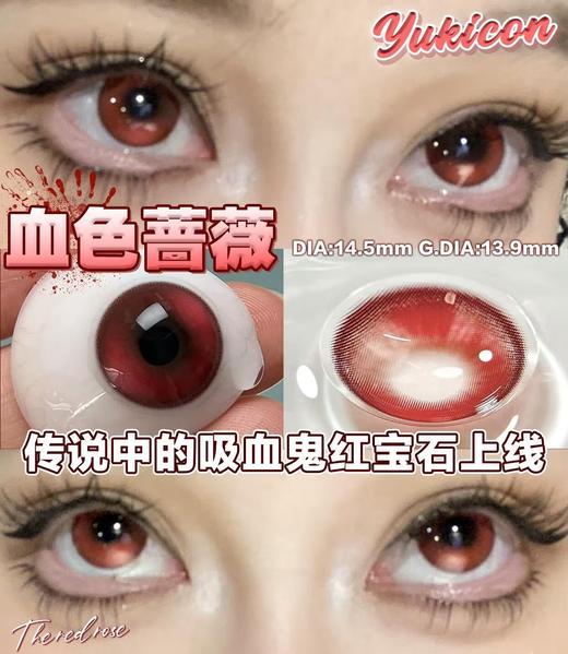 Yukicon2片/盒装日抛-YC053血色蔷薇 商品图2